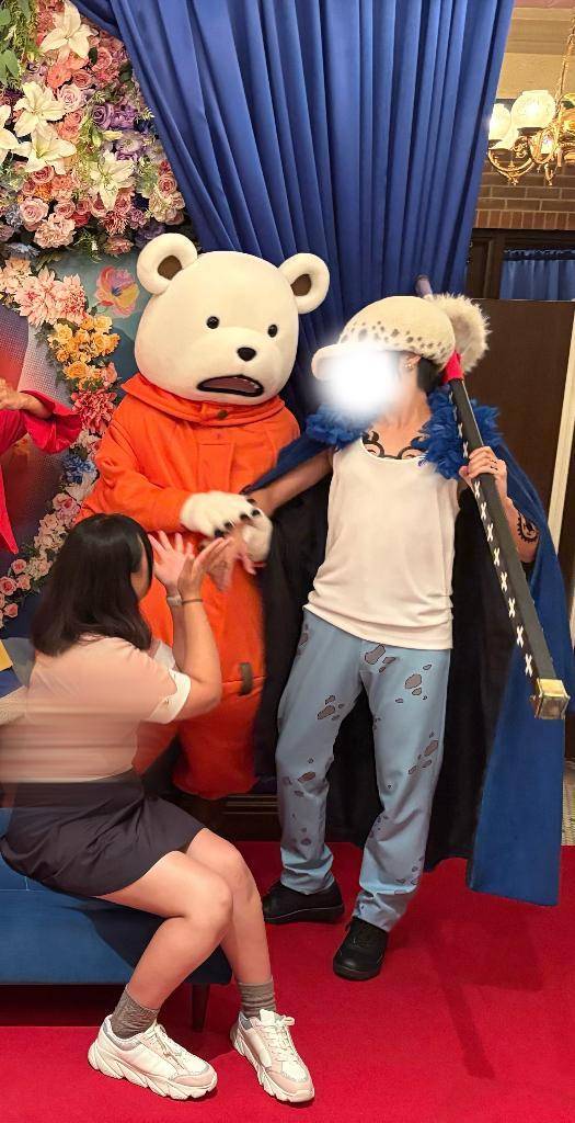 まりてんユニバでずぶ濡れ。濡れるのはアソコだけにしてっつーの