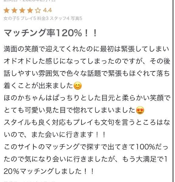 【お礼写メ日記】