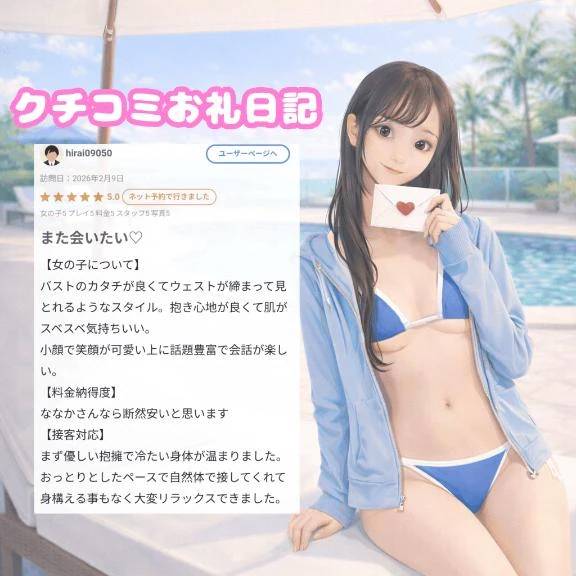 【お礼写メ日記】