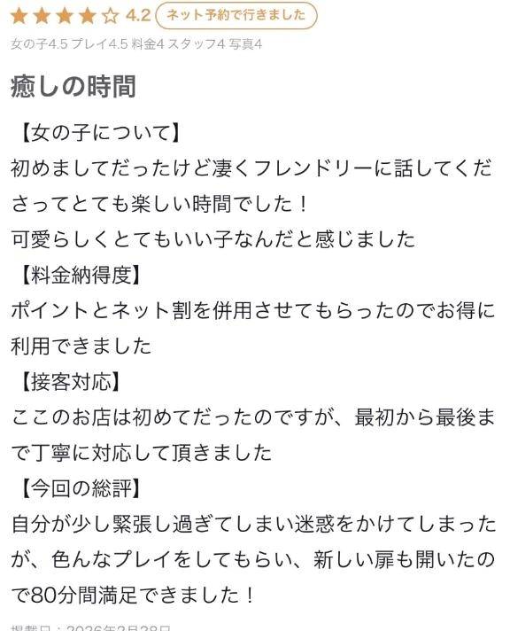 【お礼写メ日記】