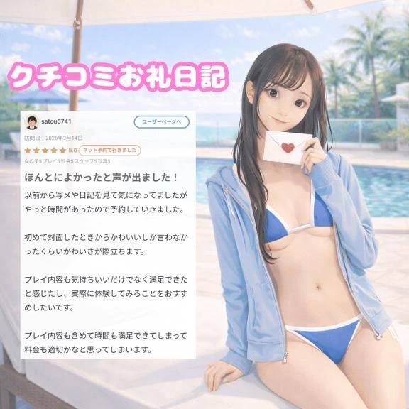 【お礼写メ日記】