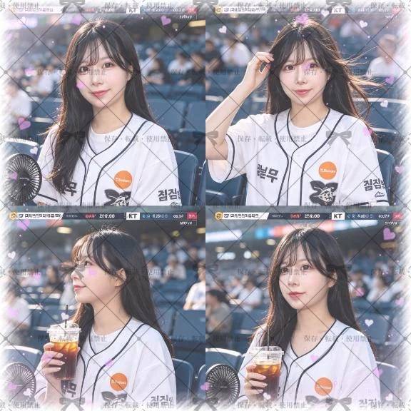 🏷️ㅣ久々にしてみた⚾️︎ ̖́-