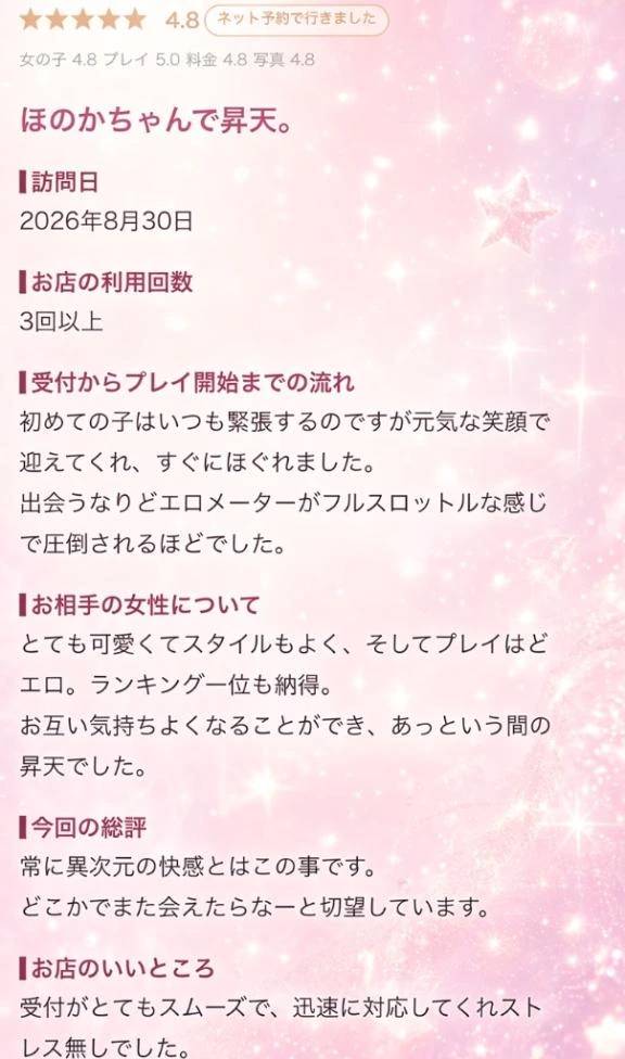 【お礼写メ日記】