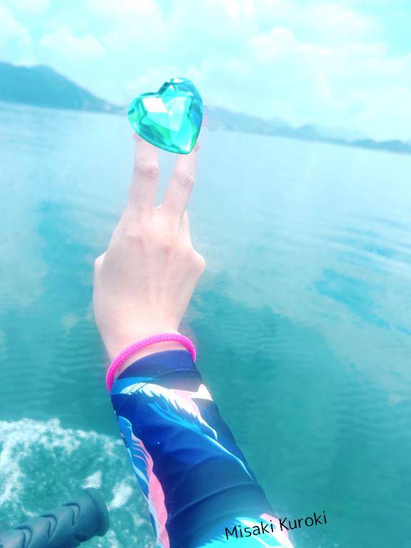 海に咲く🩵