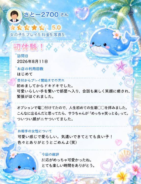 💌口コミお礼写メ日記💌