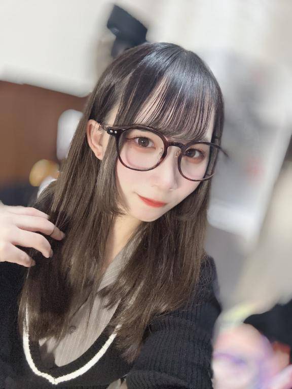 家ではメガネ👓