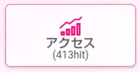 413回ありがとうございます(^^)