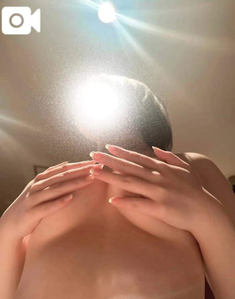 抑えずにはいられないほどの揺れ😖🤍