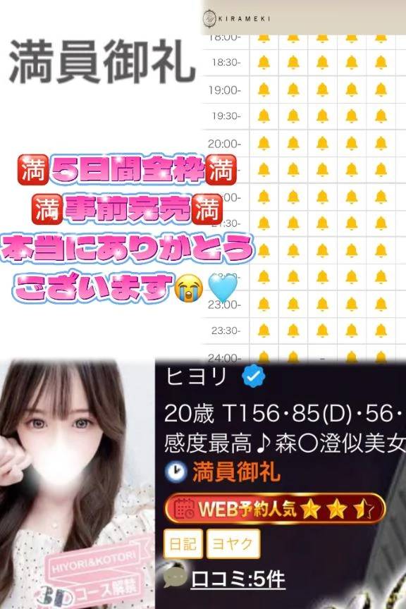 💙ひよりの5日目お礼日記💙