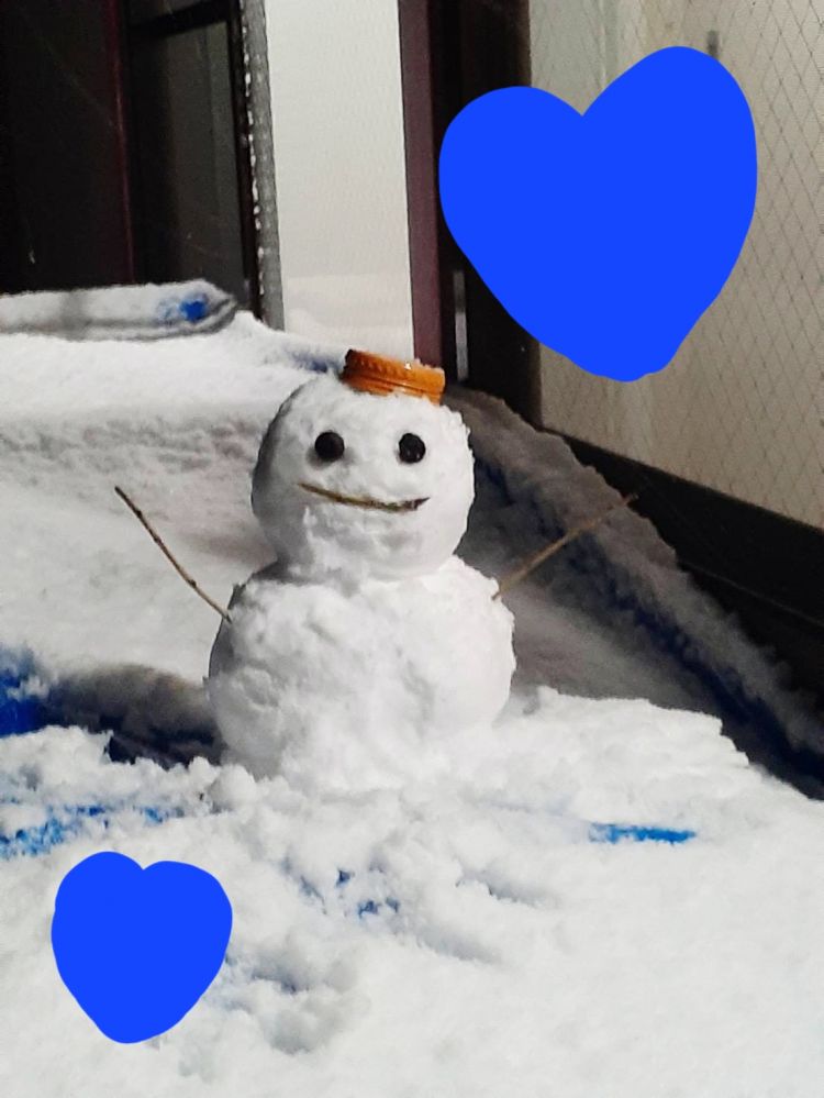 💙💙💙雪だるま💙💙💙