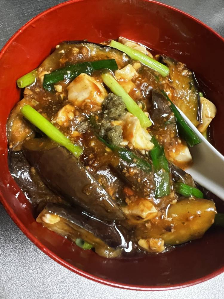 麻婆茄子豆腐柚子胡椒乗