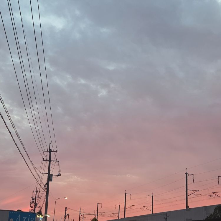 夕焼けーていいね◉