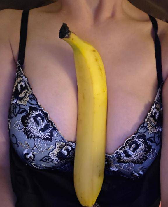 バナナを添えて…