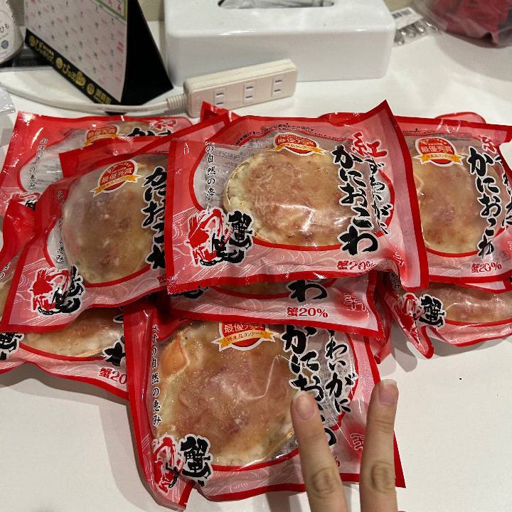 お決まりの蟹おこわ🦀すばる