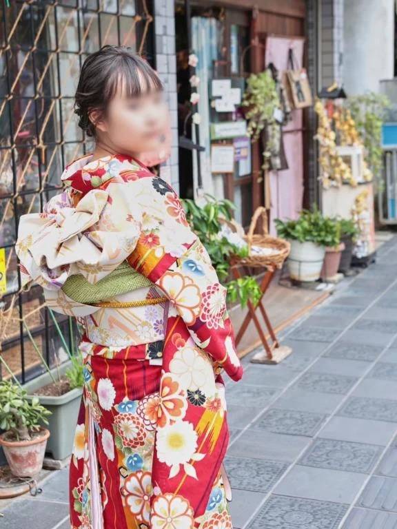 この振袖、だいすきなんです🫶