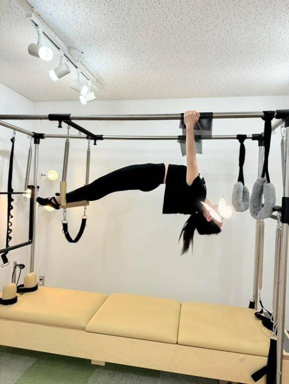 ピラティスをやっている人🤸