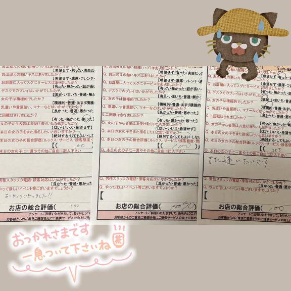 昨日のアンケート??