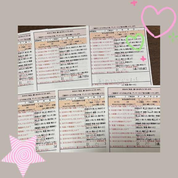 昨日のアンケート結果??