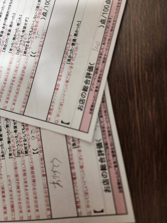 昨日のアンケート?