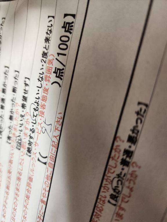 昨日のアンケート?