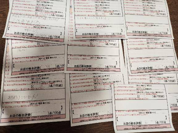 昨日のアンケート?