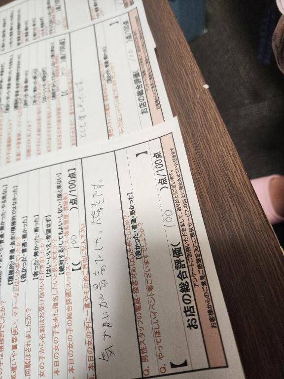 昼からもありがとう?