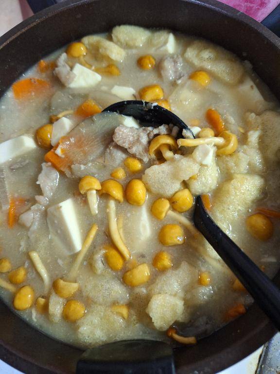 また、豚汁作ったよ。