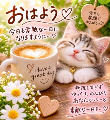 おはようございます。
