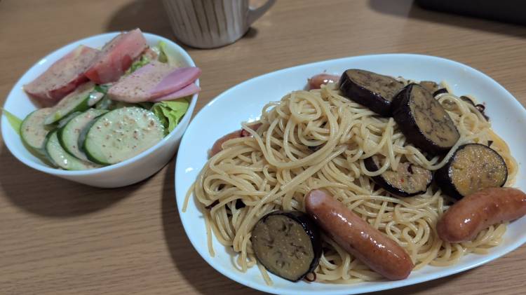 今日の晩ごはん