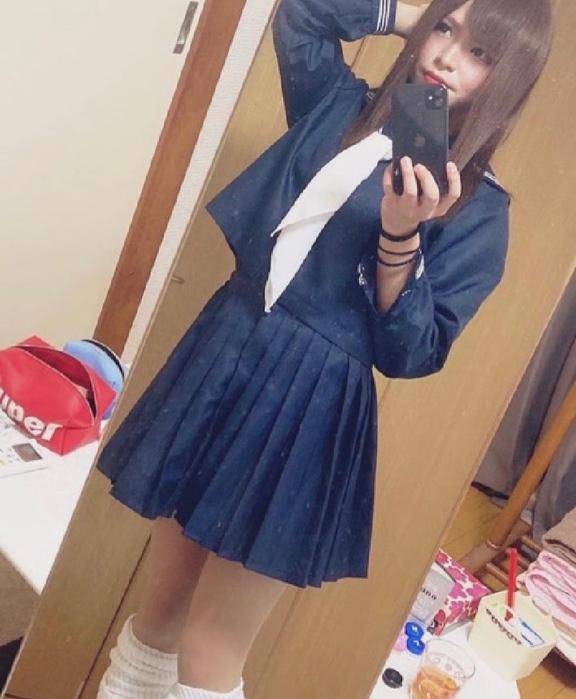 ?JKのコスプレしてみた?