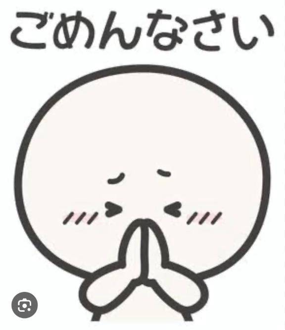 ごめんなさい🙇🏻‍♀️‪‪