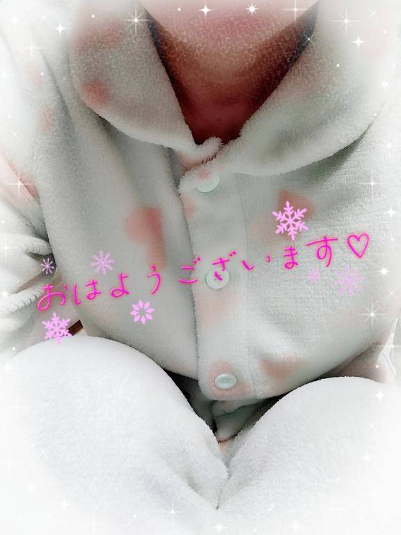 まだ眠いけど…がんばるね♪