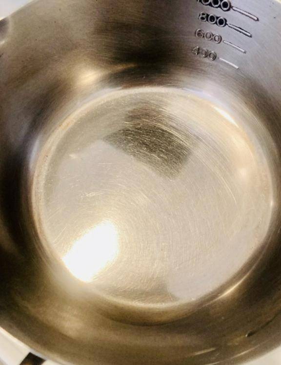 久しぶりの鍋磨き