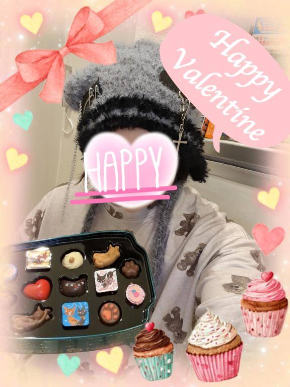 友チョコ交換してきました(^^)