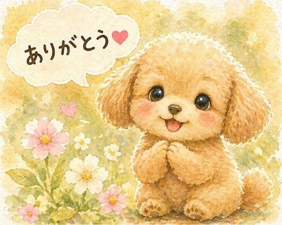 ありがとうございます?