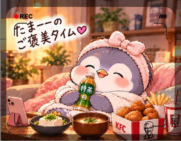 頑張ったご褒美( ´ ω ` )♪