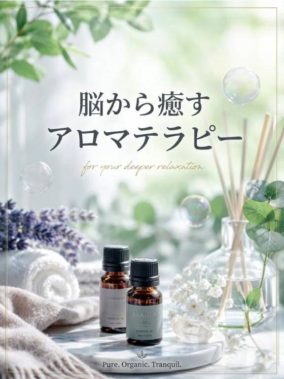 (感情)脳から癒すアロマテラピー☆。.:＊・゜