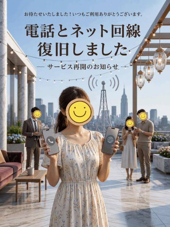 復旧しました😆🍀