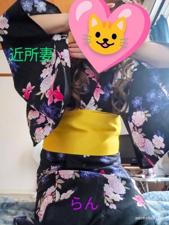 浴衣にチェンジしたよ（笑）