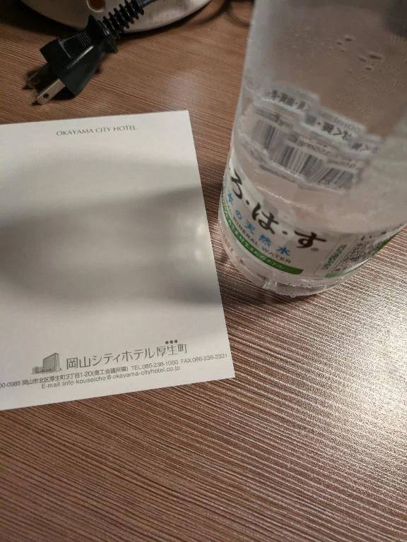 ４回目の再会。ビジネスホテル様、ありがとうございます。