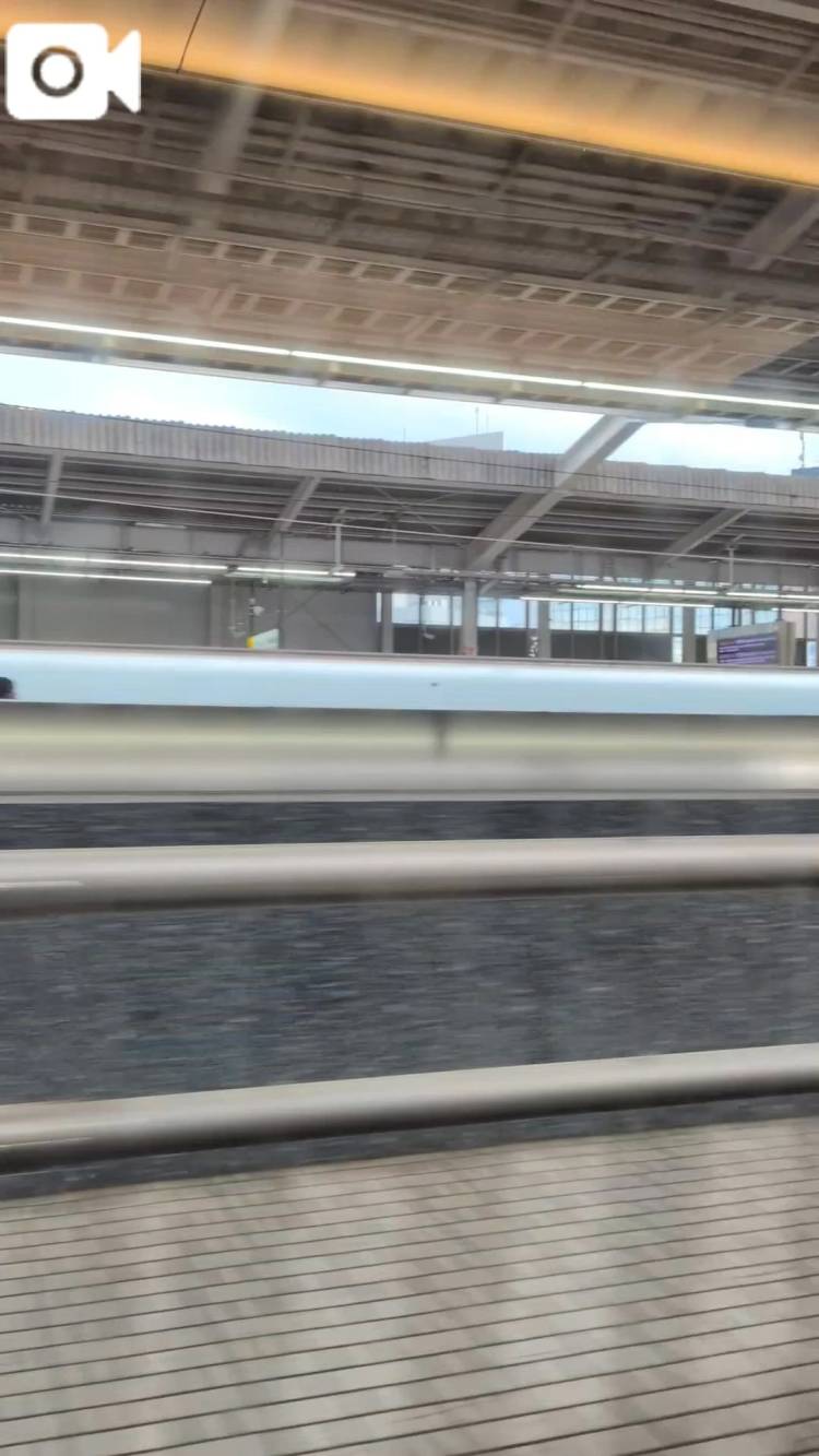 新大阪駅に着いたよ（汗）