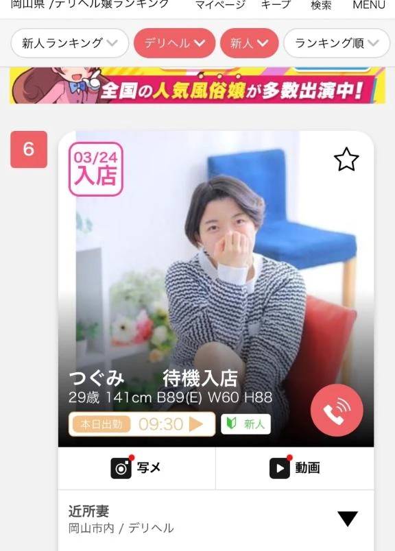 新人ランキング