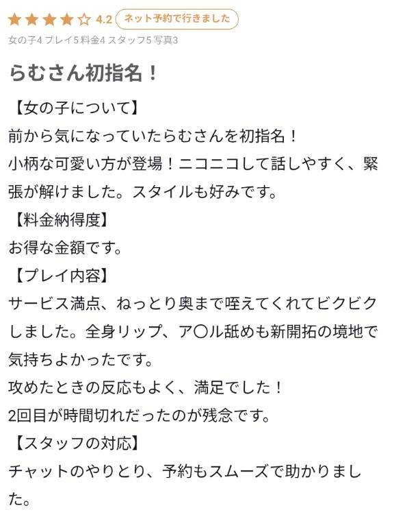 【お礼写メ日記】
