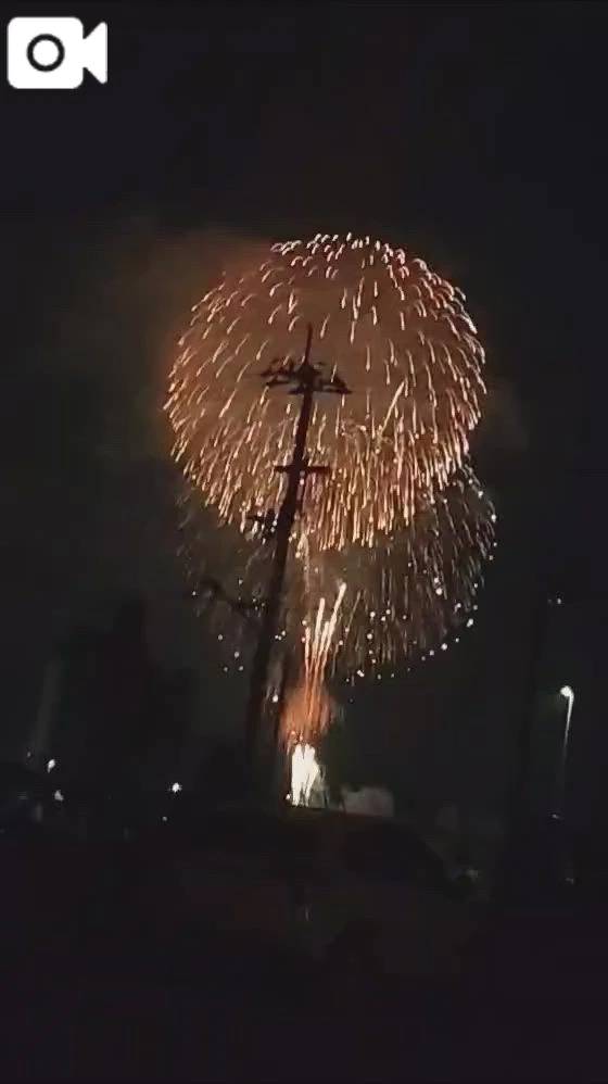 夜空に花火🎇