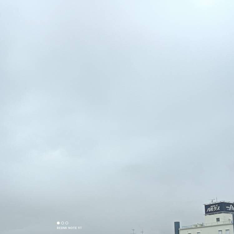 寝坊しました。