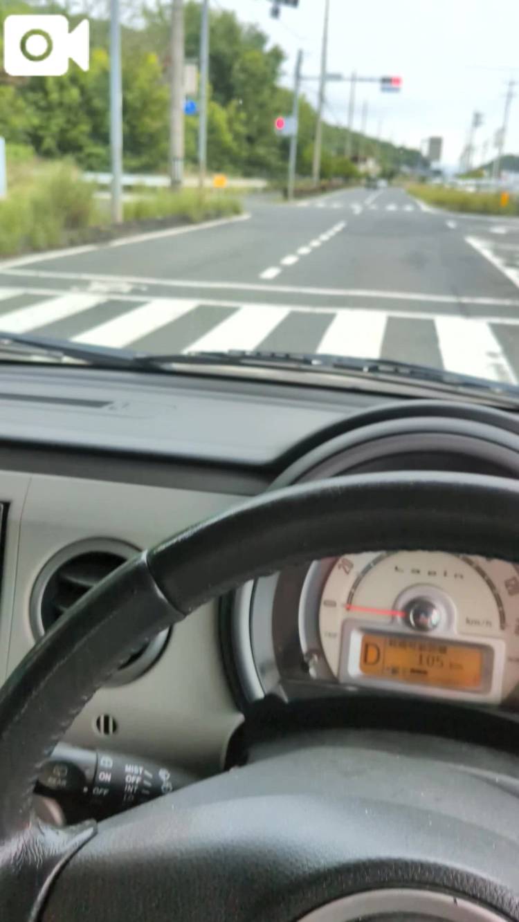 出発したよ（笑）