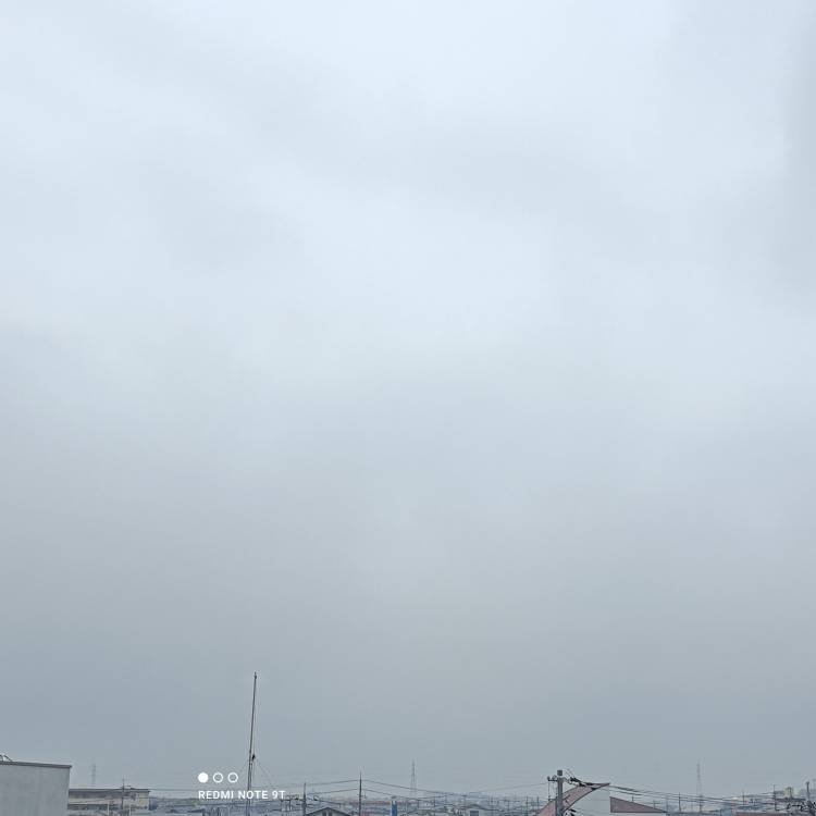 今の空だよ。