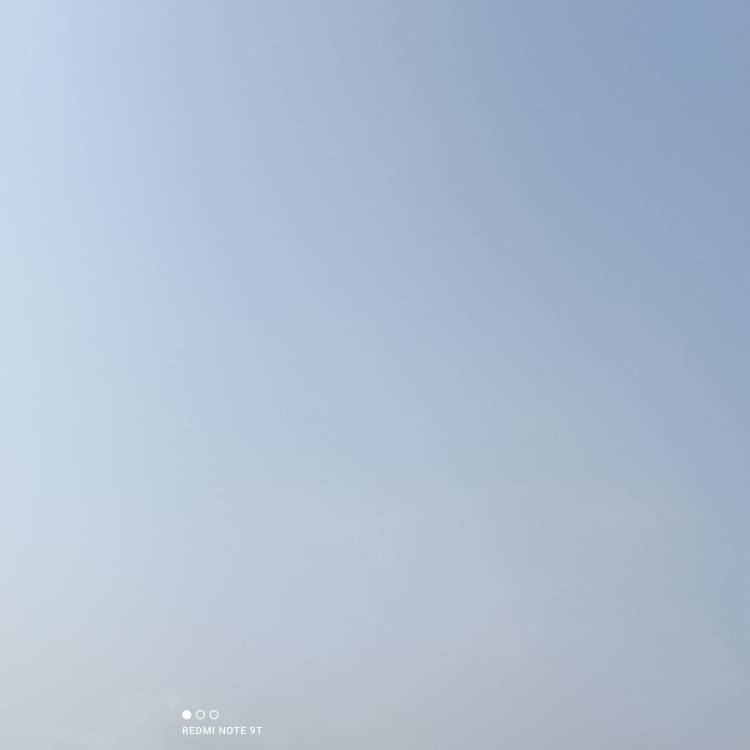 今の空だよ。