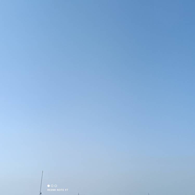今の空だだよ。