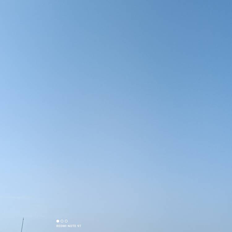 今の空だよ。